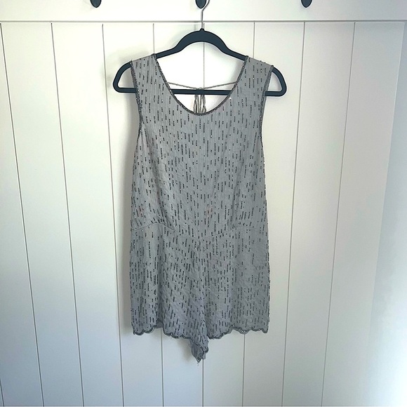 Free People Pants - Free People beaded romper